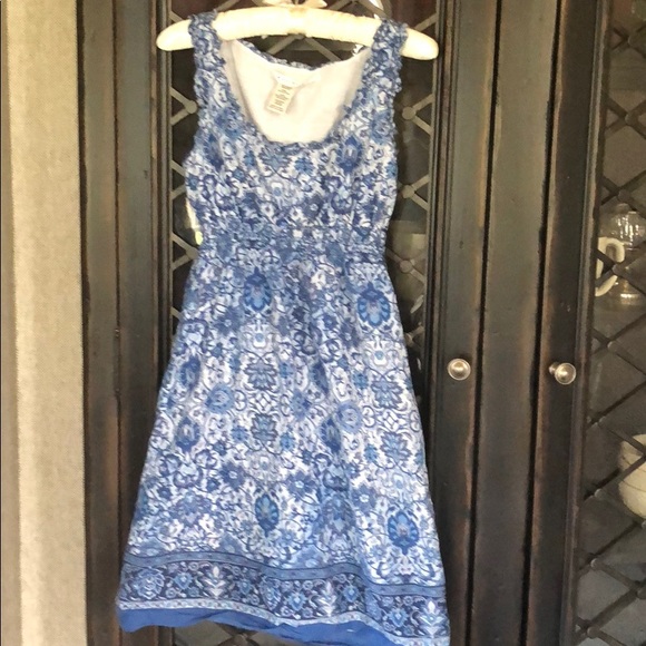 Max Studio Dresses & Skirts - Max Studio - Blue & white summer dress